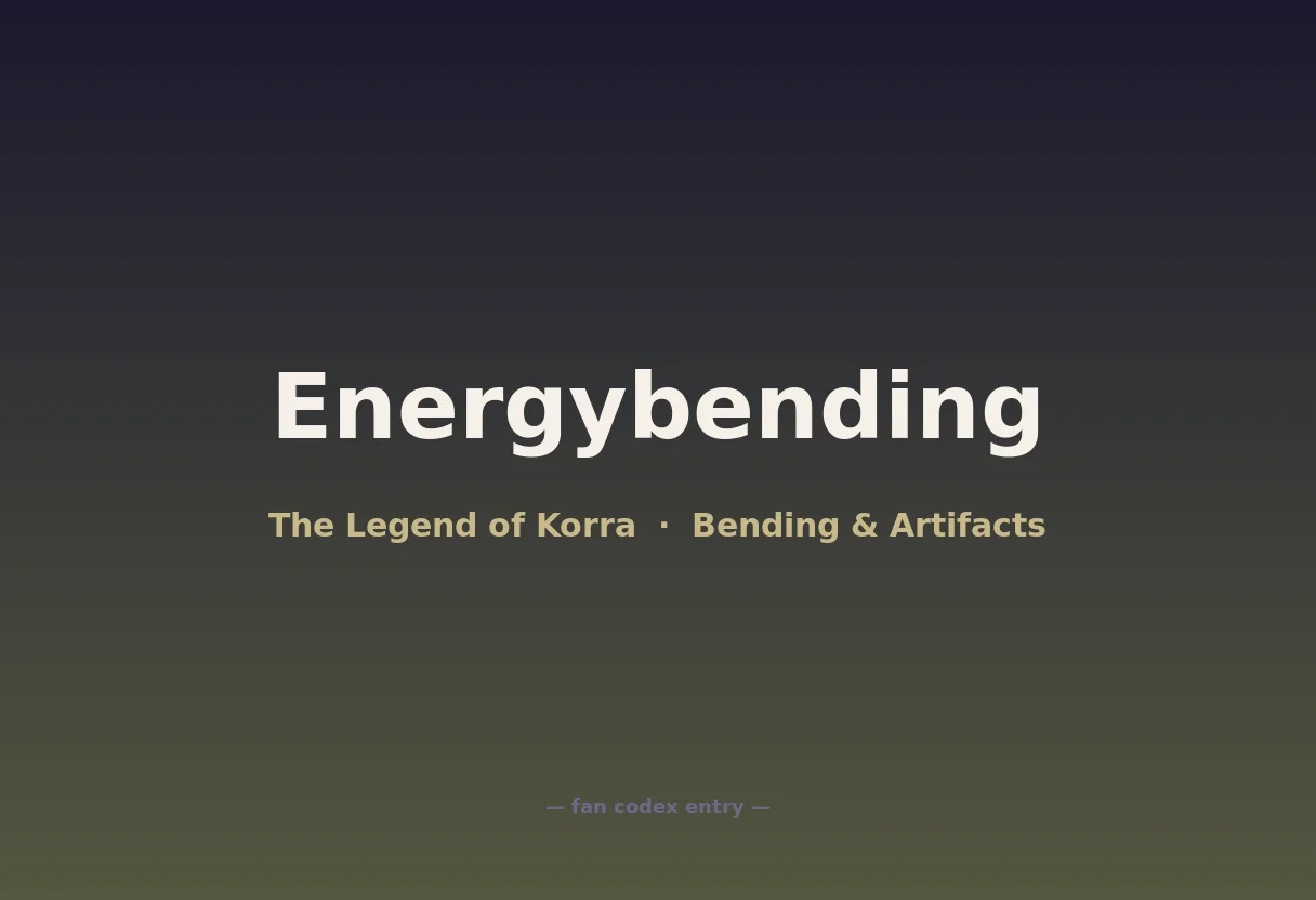 Energybending
