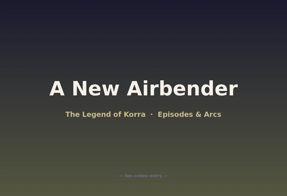 A New Airbender